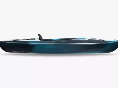 Recreational Kayak boat 3D model