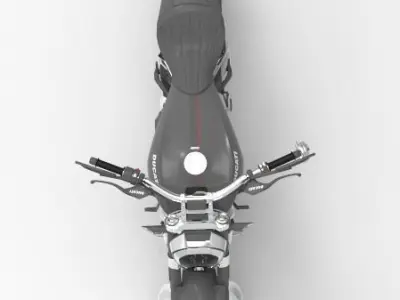 Motorcycle Ducati XDiavel S 2016 3D Model 3D model