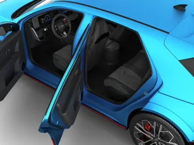 Hyundai Ioniq 5 N 2024 3D model