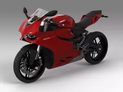Ducati 899 Panigale 3D model