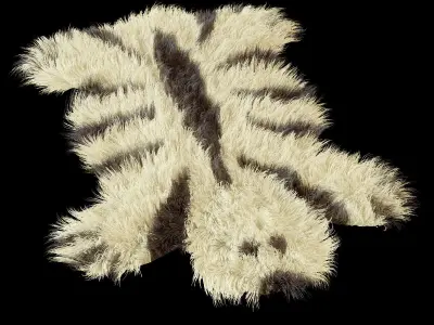 Bear Rug 01 3D model