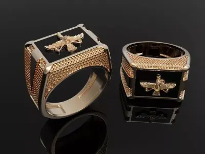 Forouhar ring 3D print model