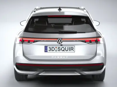 Volkswagen Passat Variant R 2024 3D model