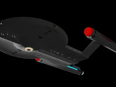 Arcturus Class Cruiser Free 3D model