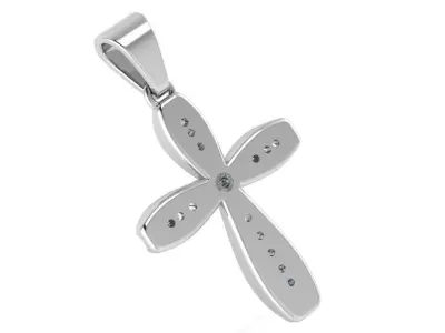 Cross Pendant 2803 3D print model