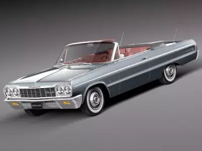 Chevrolet Impala Convertible CG 1964 3D model