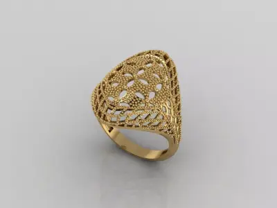 Women Plain Ring Ready STL Models Womens Ring 3d models 3D print model 23