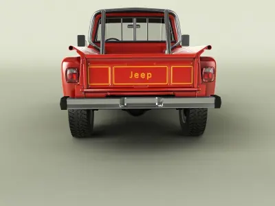 Jeep J10 Sportside  1981 3D model