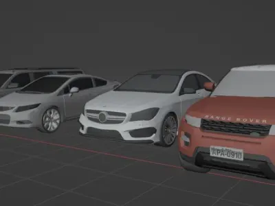 High End 3D Car Models   Premium Pack 3D model