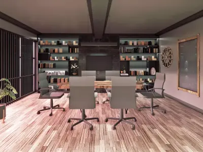 Office Design 3D model