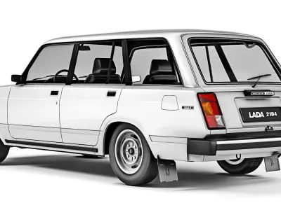 VAZ Lada 2104 1984 3D model