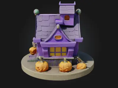 Haunted House  Enter If You Dare 3D model