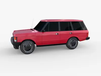 Range Rover Classic RHD v2 3D model