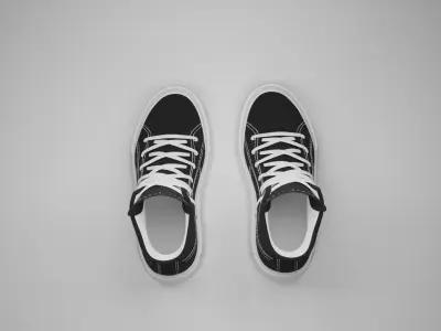 3d Converse all-star Shoes Free 3D model
