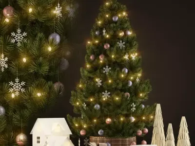 Plants collection 135 christmas tree 3D model