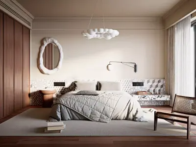 Bedroom Collection 04 For Unreal Engine 3D model