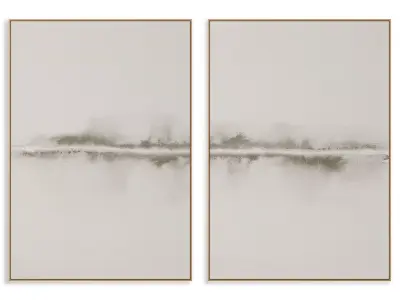 Abstract Painting Frame set 3D model 198