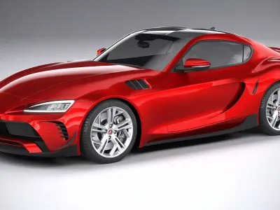Generic Sport Car 2022 3D model