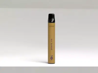 Vape Lux Low-poly 3D model
