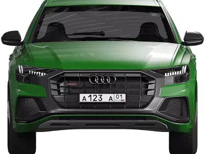 Audi RS Q8 3D model Textured