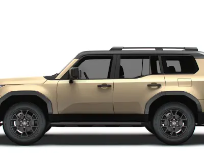Lexus GX 550 Overtrail 2024 3D model