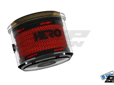 PINKI Oil filterdesigned by HERO Free 3D model