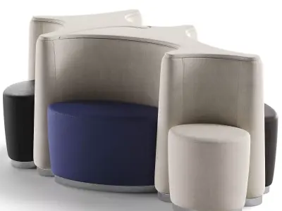 Sofa Atlek DNA 6 3D model