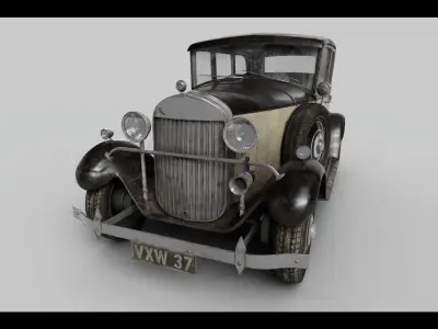 Classic Car 3D model