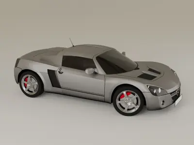 Opel Speedster 3D model purchase