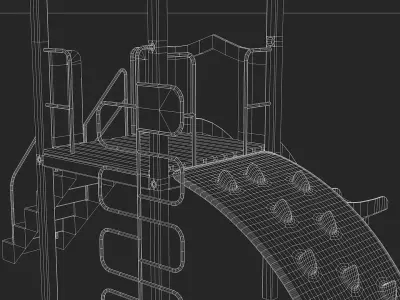 Playground Tree 3D model