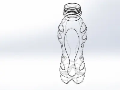 Bottle concept 3 Free 3D model