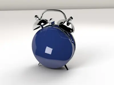 Old Alarm Clock  3D model