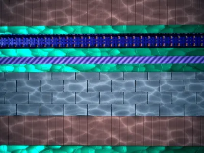 Trimsheet - Vol 02 - SBsar - Maps Texture