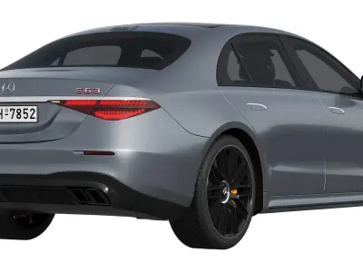 Mercedes-Benz S63 AMG E Performance 2023 3D model