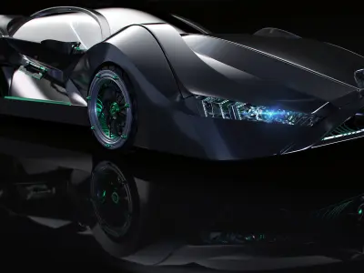 Sport Car - Original Design Low-poly 3D model