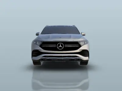 Mercedes Benz EQA 250 2022 3D print model