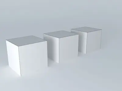 ABC Cubes Free 3D model
