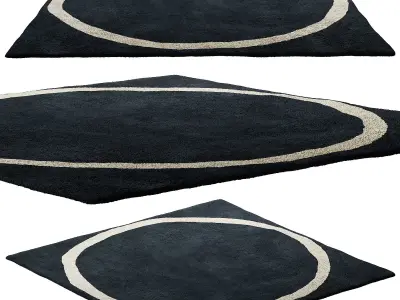 208 rugs and carpets 02 aros square by nanimarquina 3D model