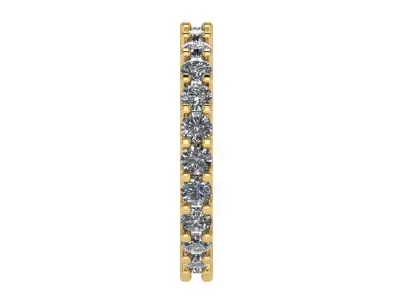 U setting full eternity band  3D print model