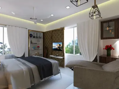 Royle Bedroom  3D model