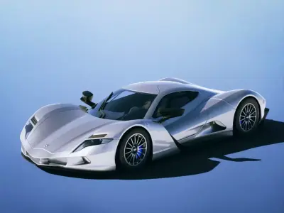 Aspark Owl 2020 Low-poly 3D model