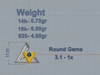 Louis Vuitton Pendant  3D print model