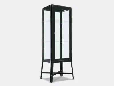 FABRIKOR Glass-door cabinet 2 3D model
