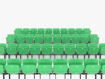 Arena Seats 3D model