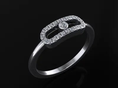 Messika Move Ring 3D print model purchase