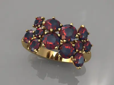 Ring 12 3D print model