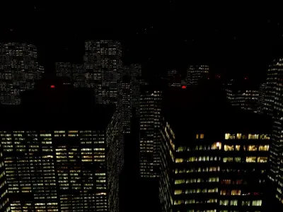 City Blocks Free Free low-poly 3D model