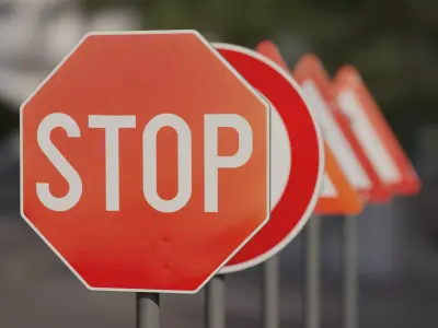 Traffic signs 3D model