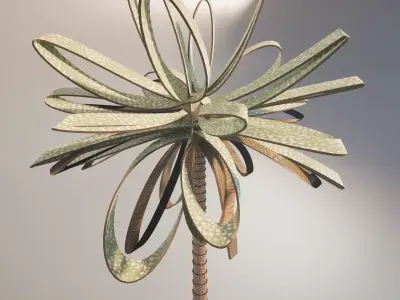 Conceptula palm S1Av2 Low-poly 3D model