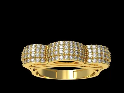 Diamond Ring 003 3D print model